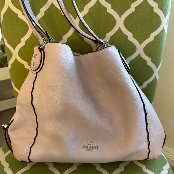 Coach Scalloped Edie 31 Polished Pebble Leather
Shoulder Bag - Picture 4 of 7